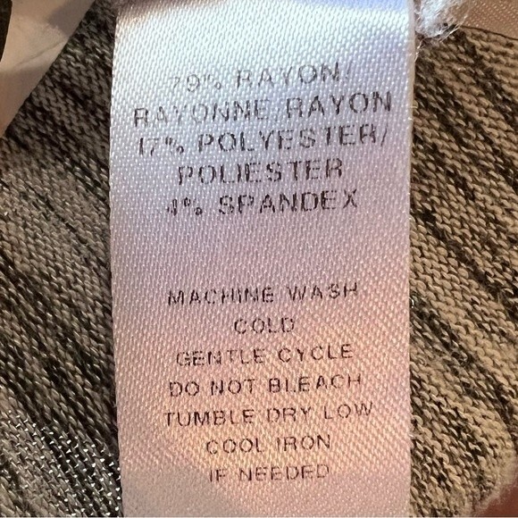 Loft Lou & Grey space dye heather gray maxi dress size XS - Picture 5 of 6